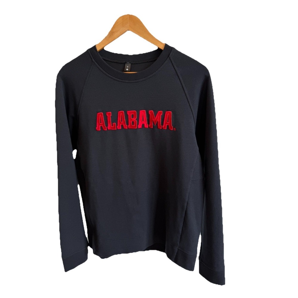 Lululemon x Alabama City Sweat Black Crew Men's Size Medium Pullover Sweatshirt